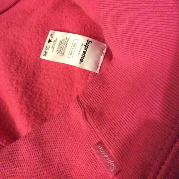 Supreme Pink Box Logo Hoodie 17’ - Picture 5 of 8